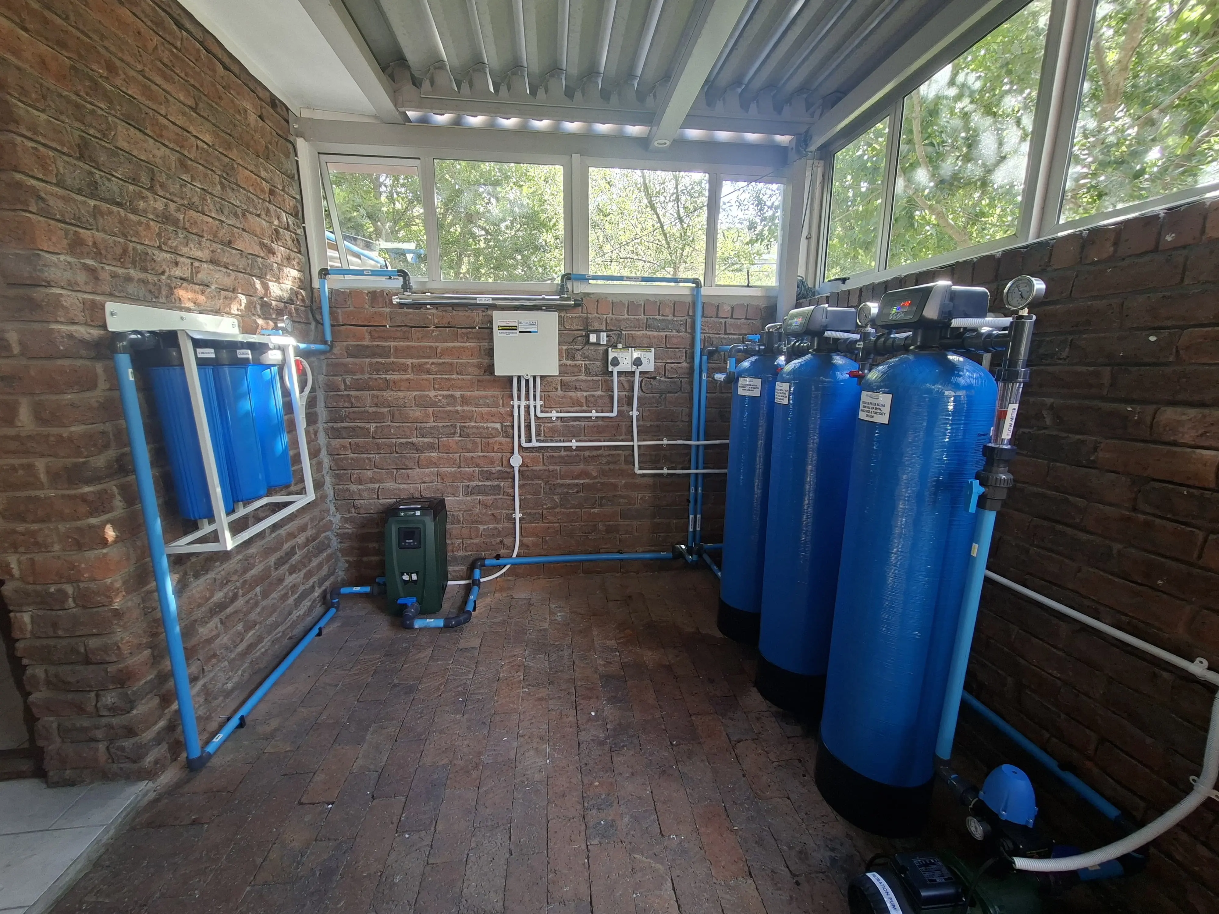 Water filtration installation 1
