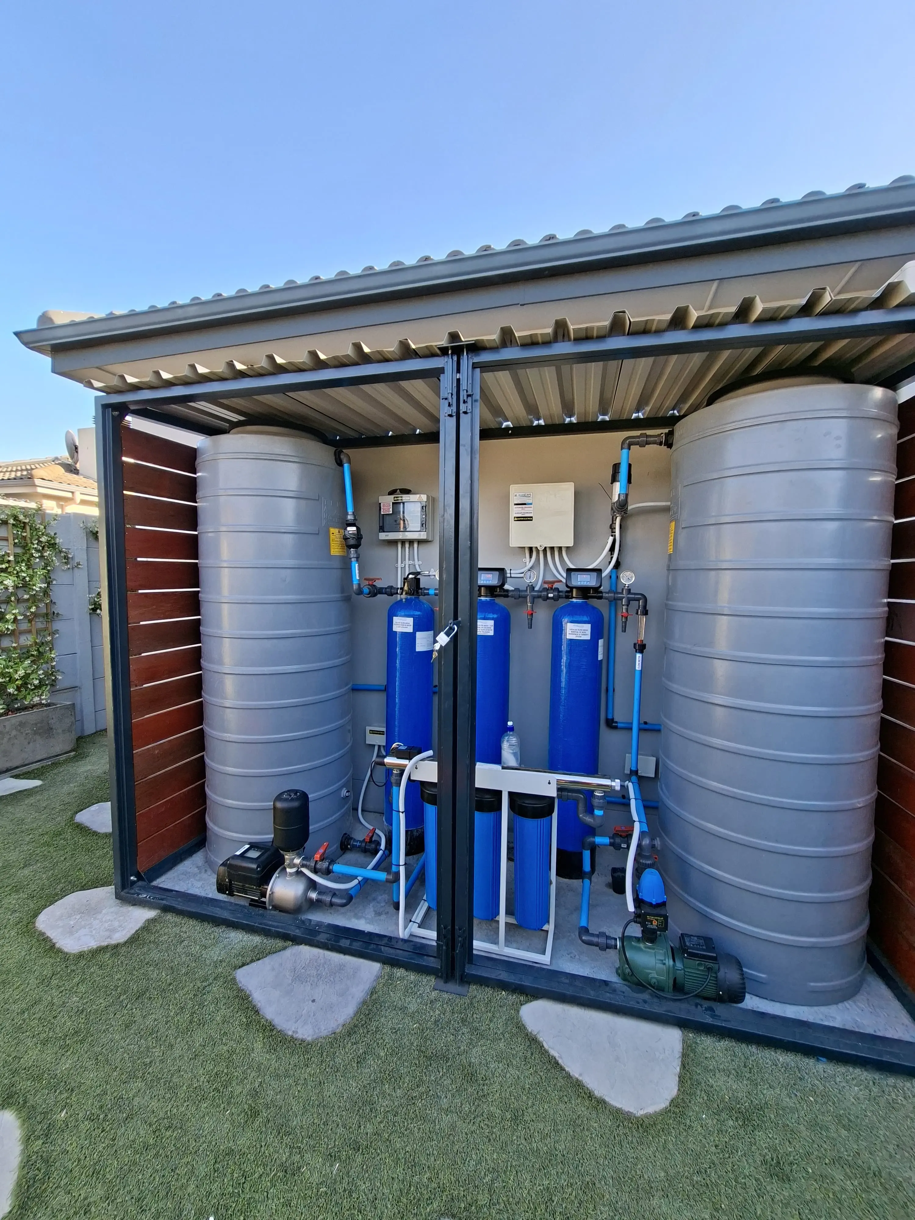Water filtration installation 2