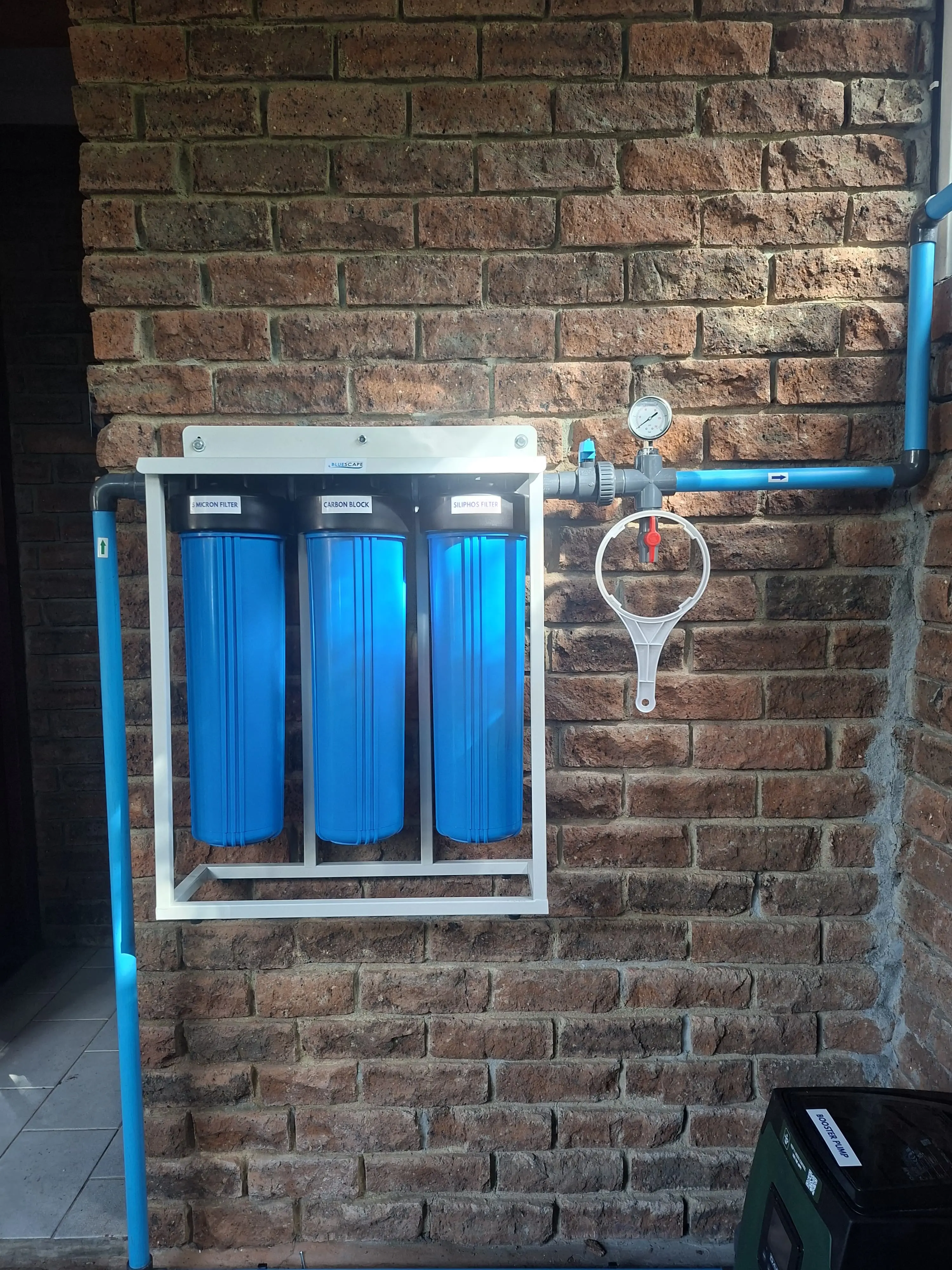 Water filtration installation 4