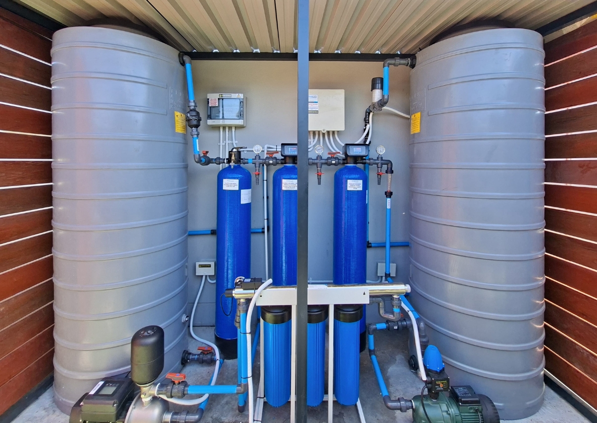 Clean Bluescape water treatment installation
