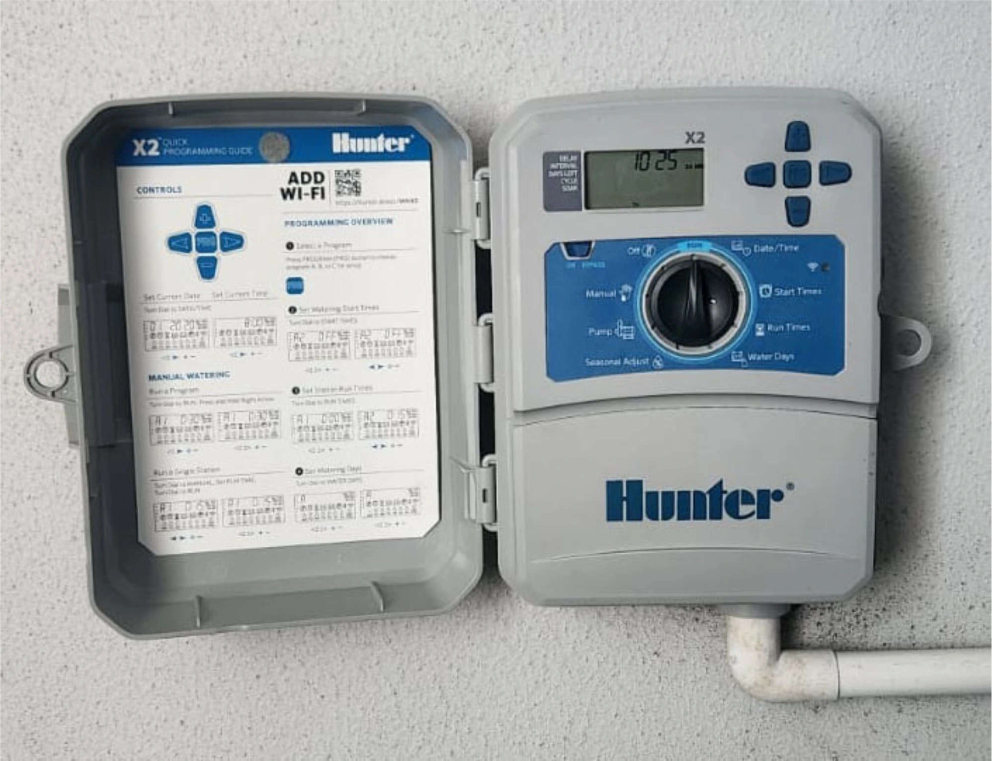 Hunter WiFi irrigation app