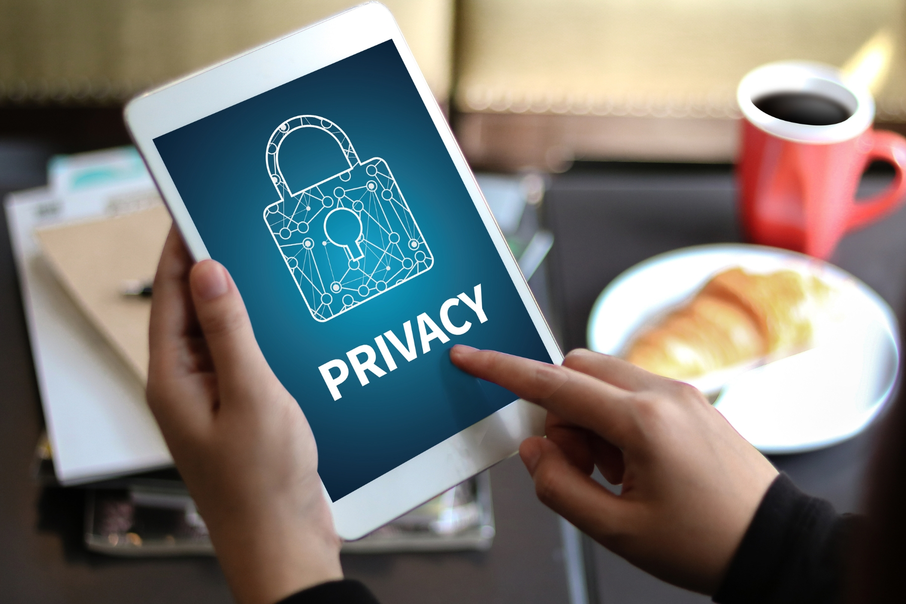 Clean water privacy policy background