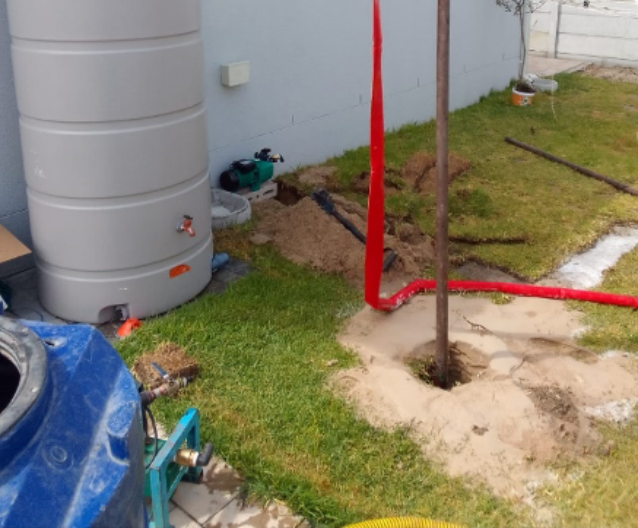 Wellpoint installation at residential property