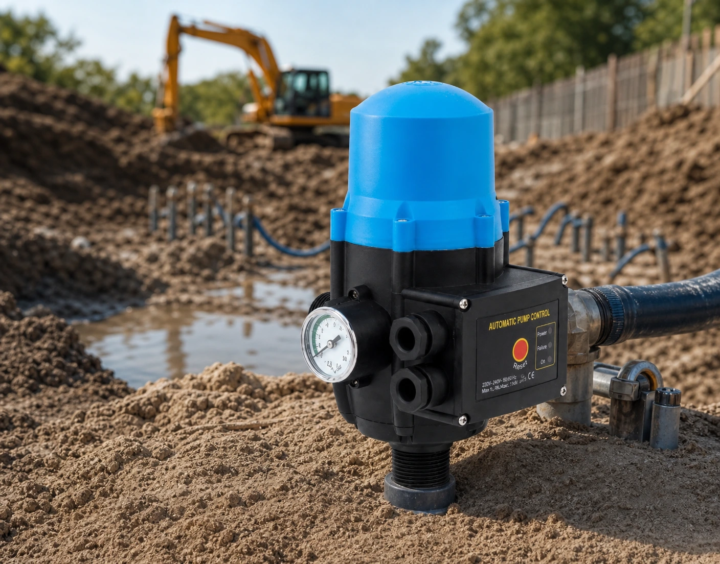 Wellpoint pump control unit